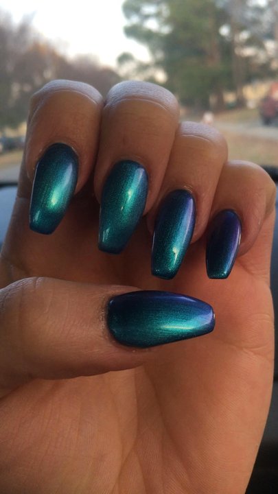 Sassy Nails VB Beach - Stephanie did a great job on my fill with the new mermaid collection ! - Nail Salons Near Me - Virginia Beach, Virginia