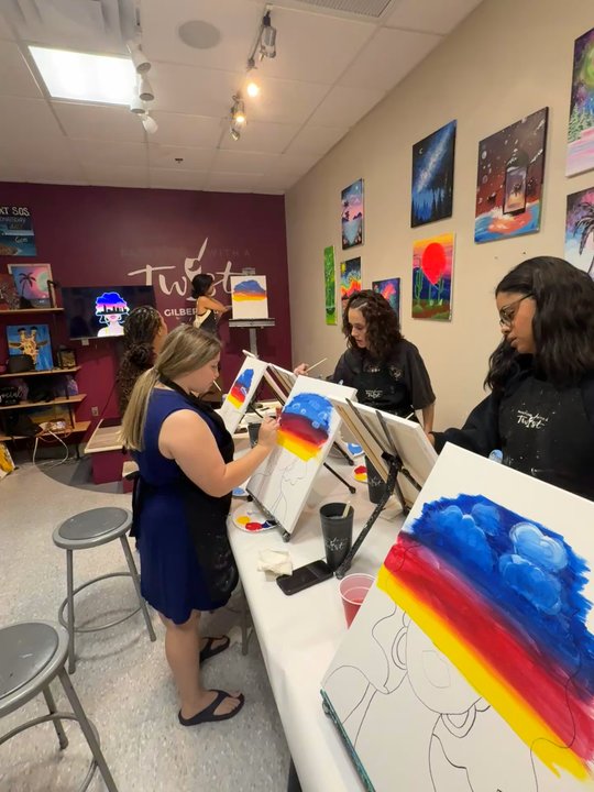 Painting with a Twist - Paint & Sip Near Me - Gilbert, Arizona