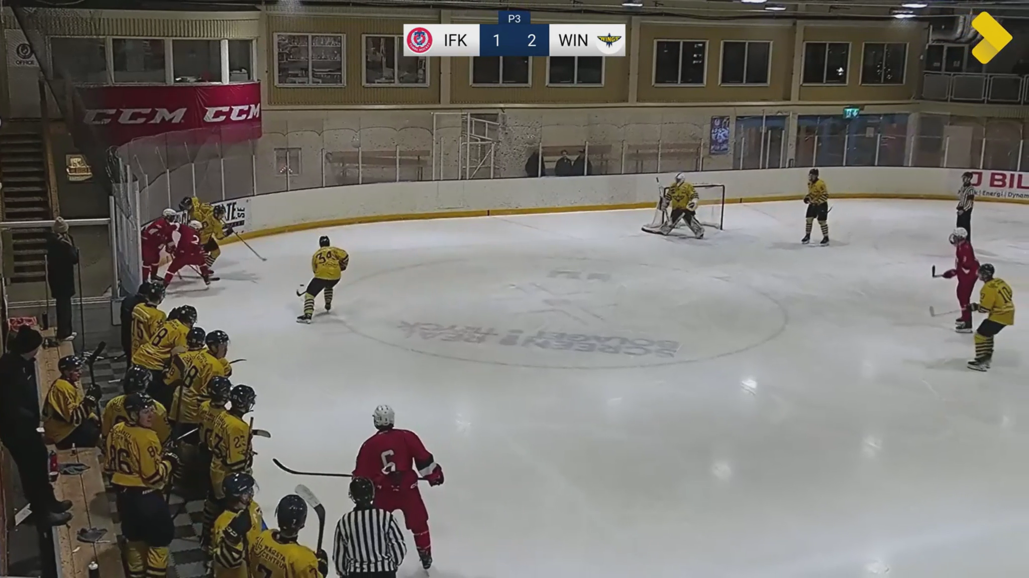 Vojtech Mrazek's #16 Creative Assist using Goalie's Pads - Dec 2025