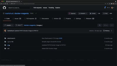 Understand the docker-compose application structure