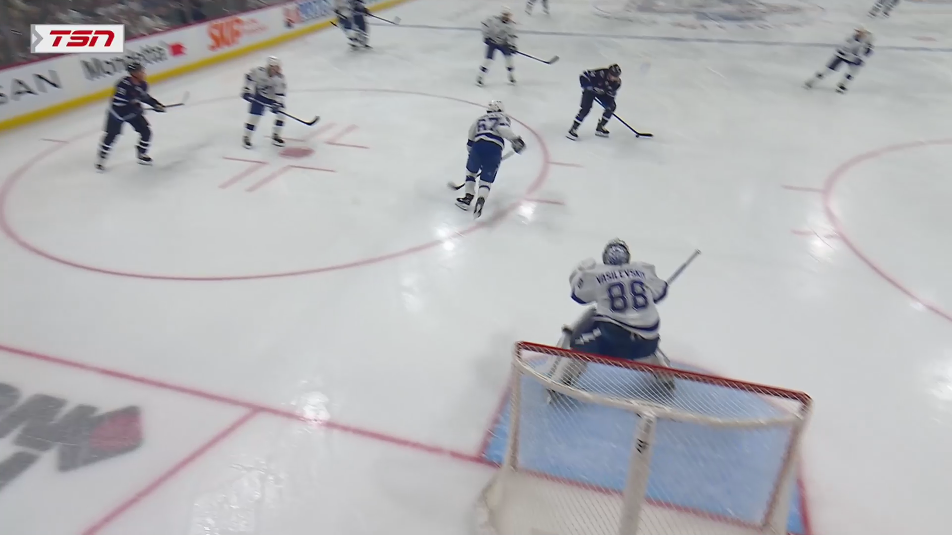 Nyquist scores his first goal as a Jet vs. Tampa Bay Lightning · Mar 5, 2026