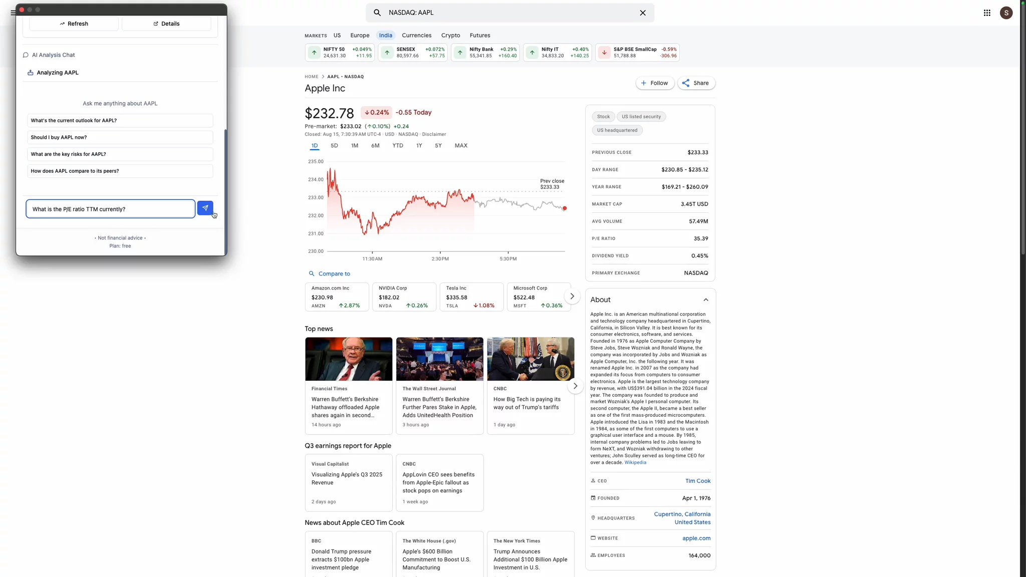 Stox.AI - AI-Powered Stock Analysis Extension image 1