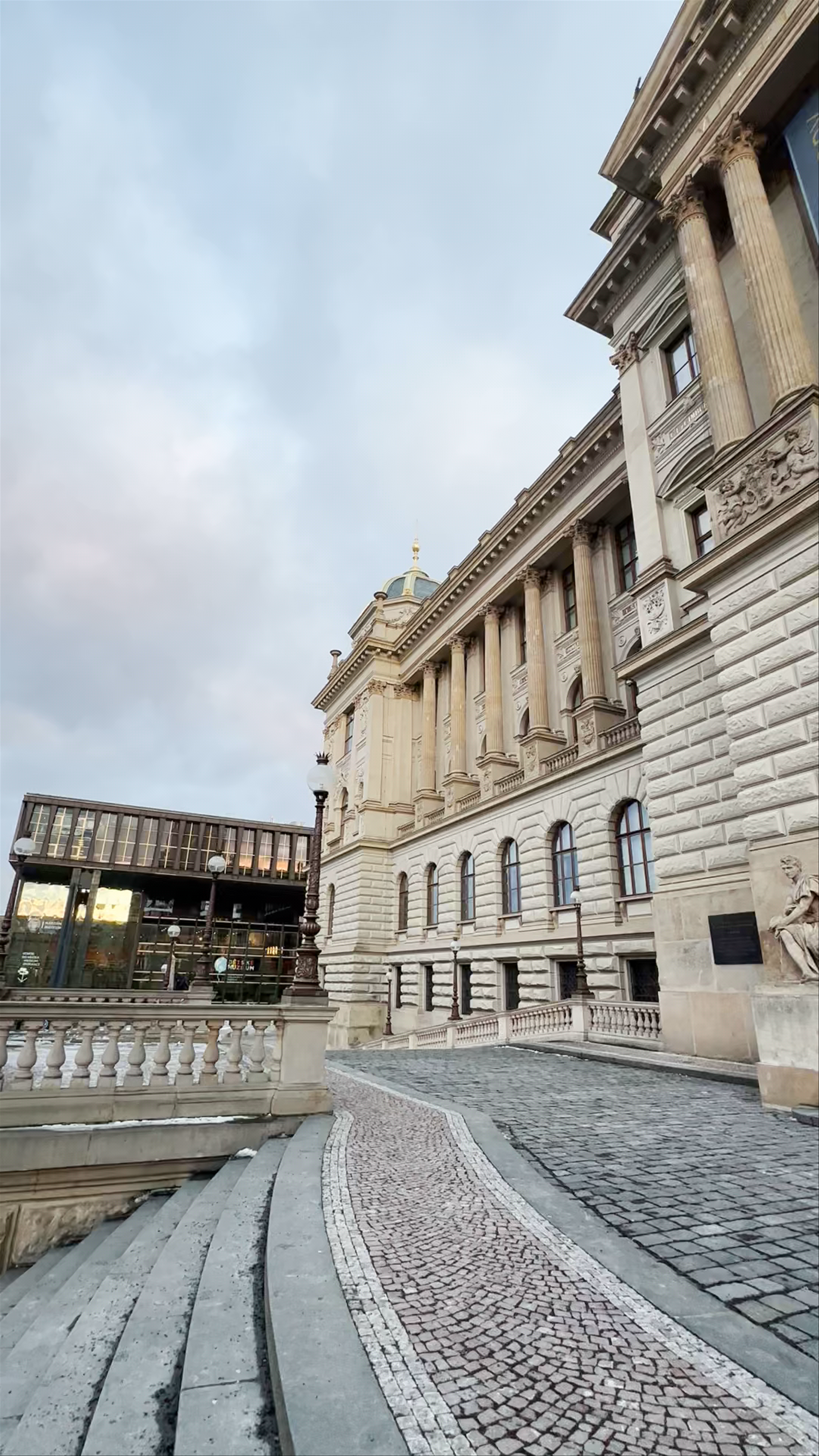 Historic Grandeur in Prague's New Town Architecture