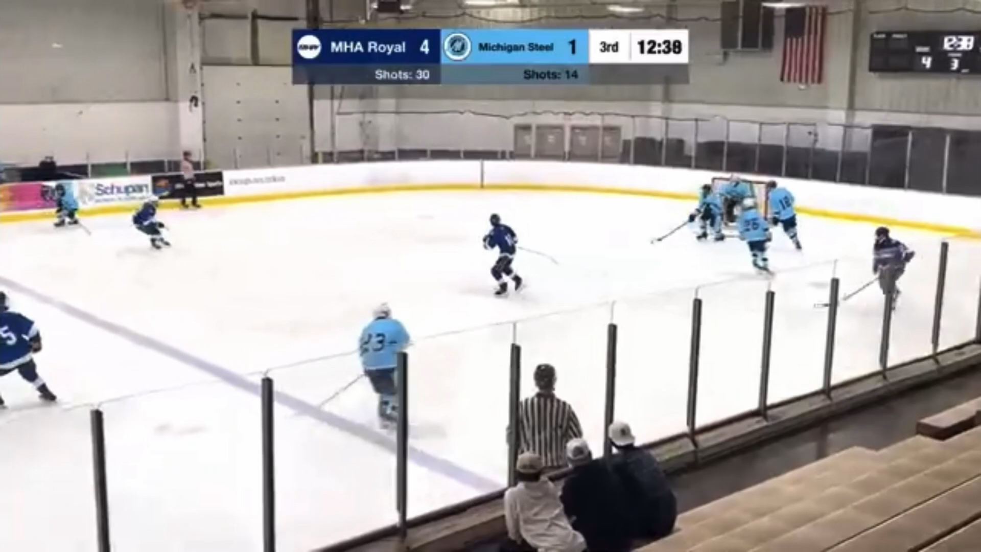 Mikey Swader's Highlight: Skillful Goal and Smart Play. MHA Royal 16u