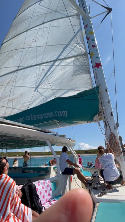 Magic Catamarans Mallorca - 09/20/2021 The catamaran set the sails - Boat Tours Near Me - Palma, PM