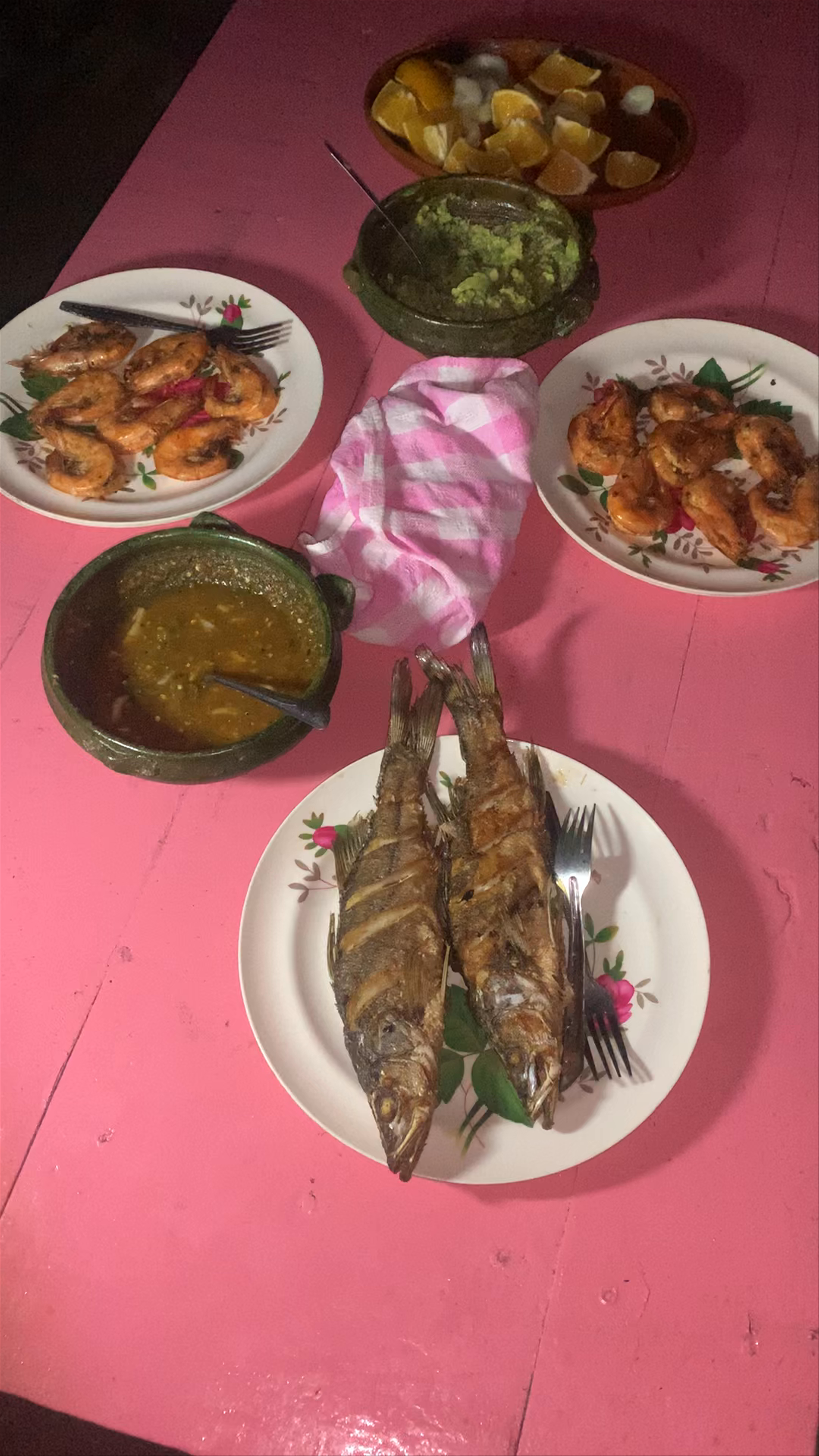 Authentic Coastal Seafood Dinner at La Palapa de Juanita, Oaxaca