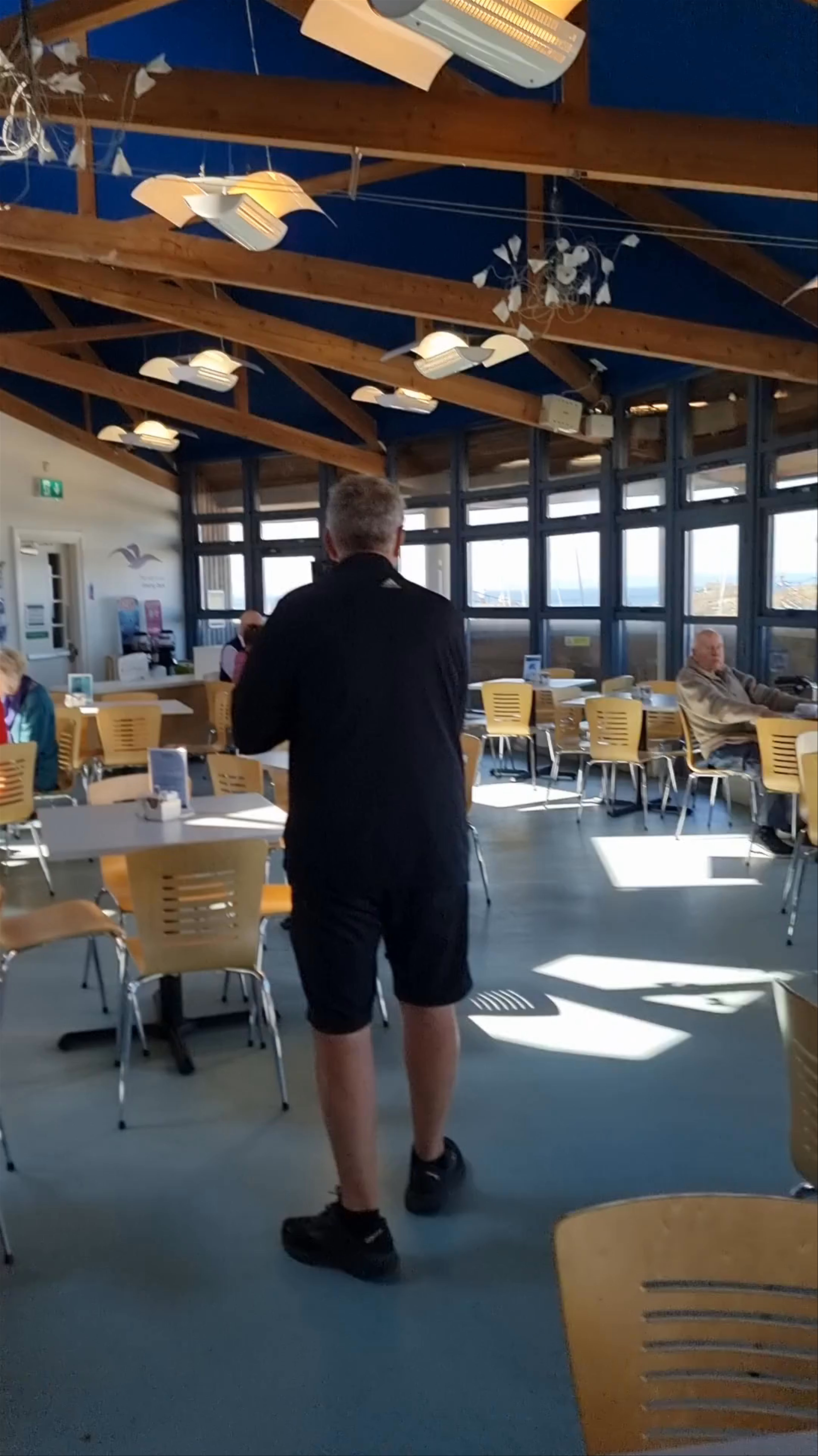 Inside the Scottish Seabird Centre Cafe Experience