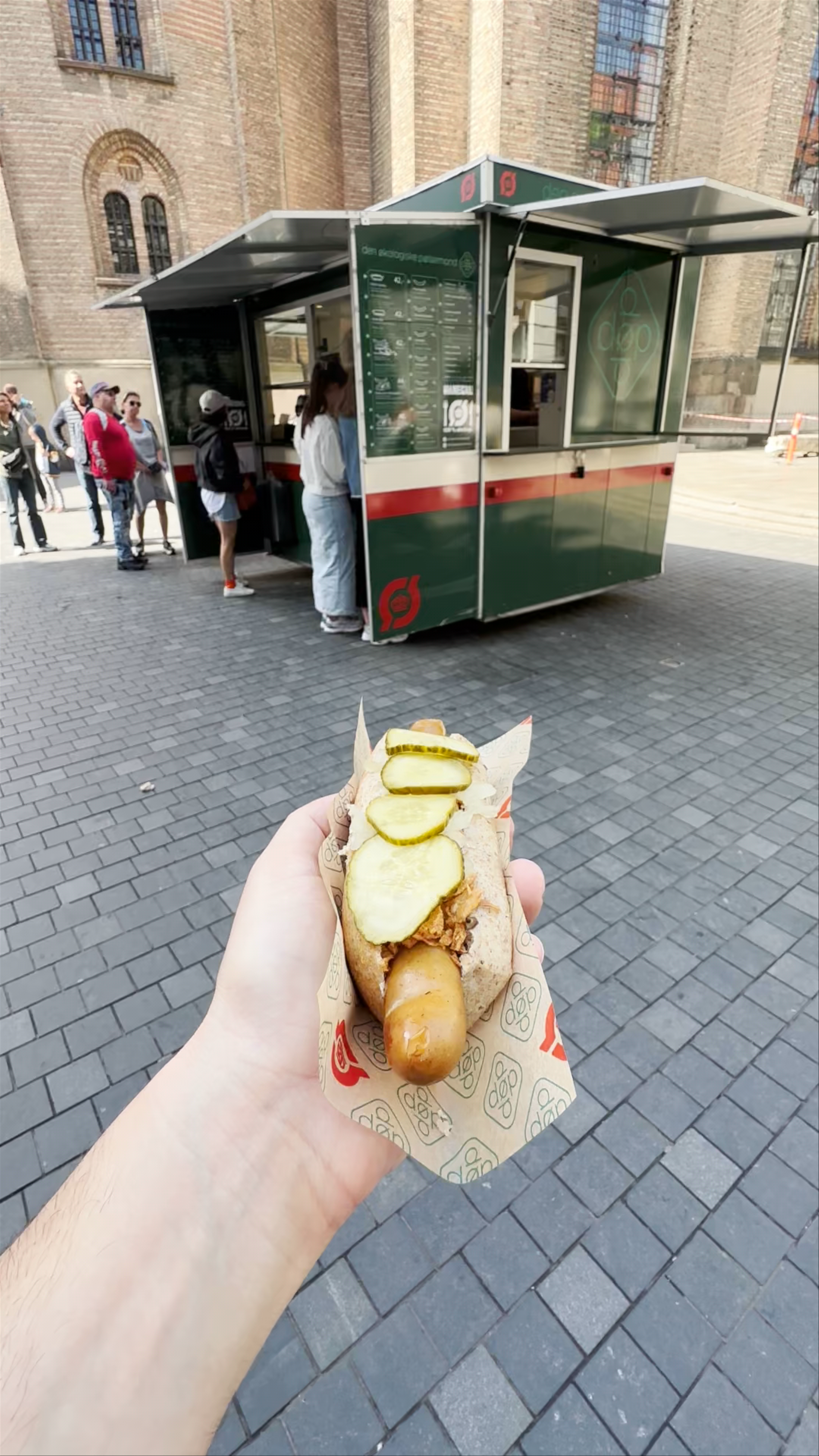 The Organic Hotdog Stand – Iconic Danish Street Food Experience in Copenhagen