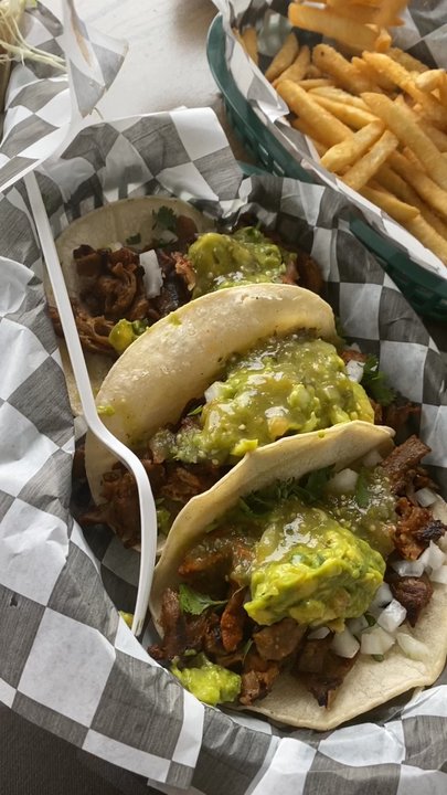 Pelon's Baja Grill - Vegan, Carne Asada Taco   Vegan,  Pelon 's Famous Fish Tacos  Vegan, Chicken and Carne Asada Nachos   Fries - Mexican Near Me - Norfolk, Virginia