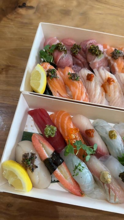Choo Sando Omakase - Itamae 10pc Box and Trio Toro Box - Sandwiches Near Me - Austin, Texas