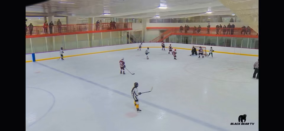 Dhruv Vijapurapu's Impressive Goal: A Skillful Play from the Boards