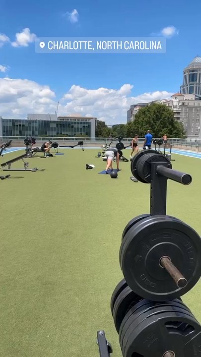 Dowd Branch YMCA - The rooftop gym is a whole vibe! Can't wait to come back and get a good sweat up here. - Gyms Near Me - Charlotte, North Carolina