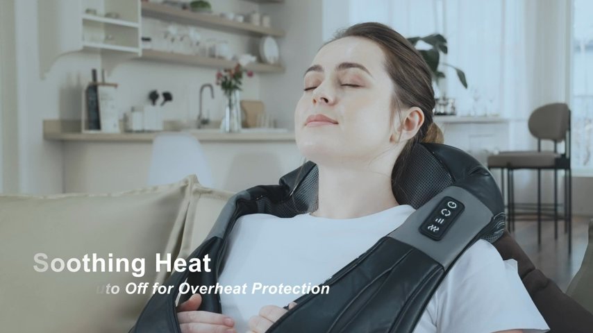 Father's Day Gifts: Shiatsu Neck and Back Massager with Soothing Heat