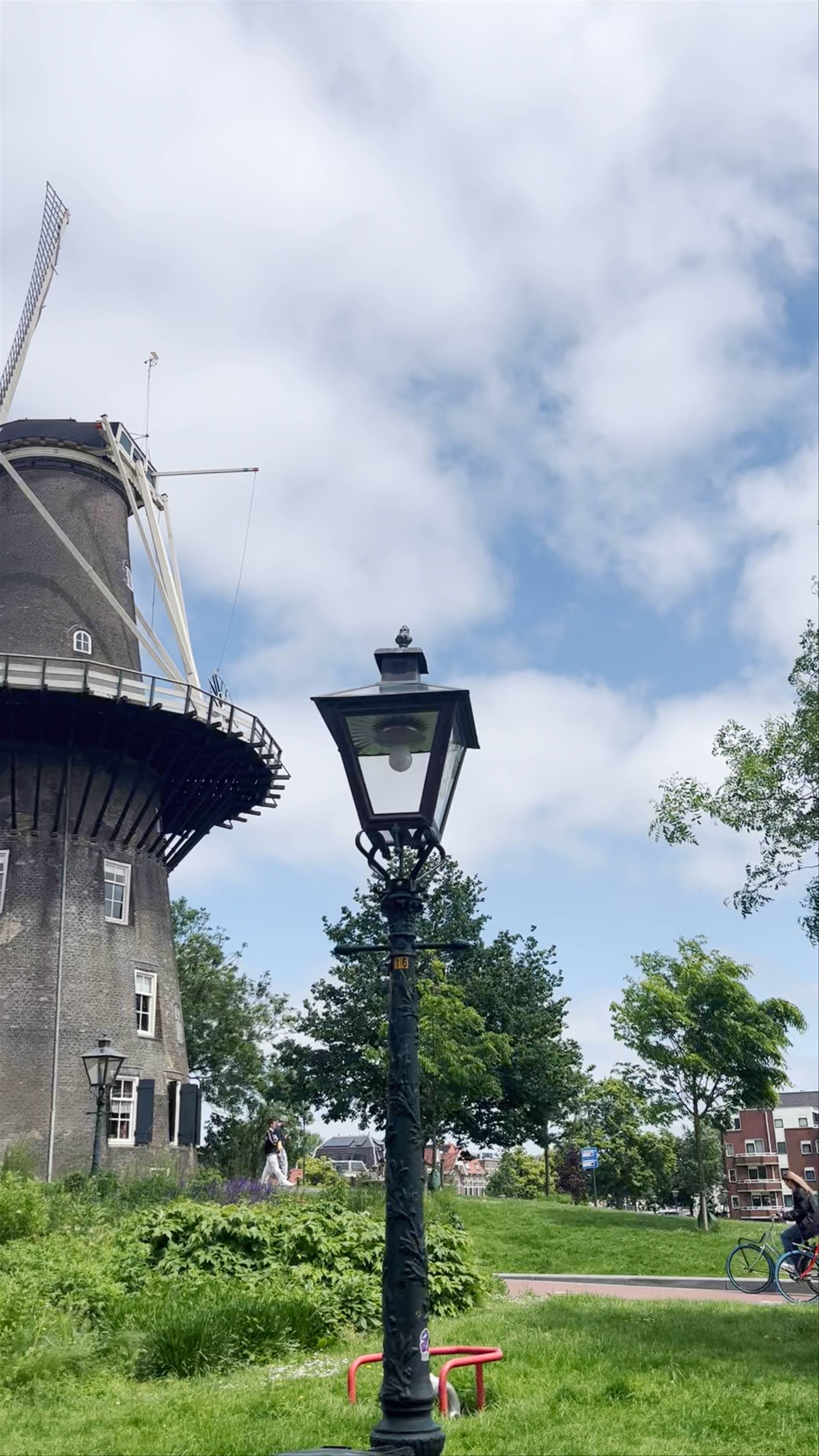 Molen De Valk: Windmill Heritage and Urban Green in Leiden