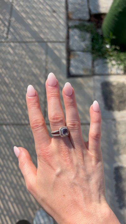 Fe Nails - This is how they came out. I love the color more than the original color I was going for. - Nail Salons Near Me - Union City, New Jersey