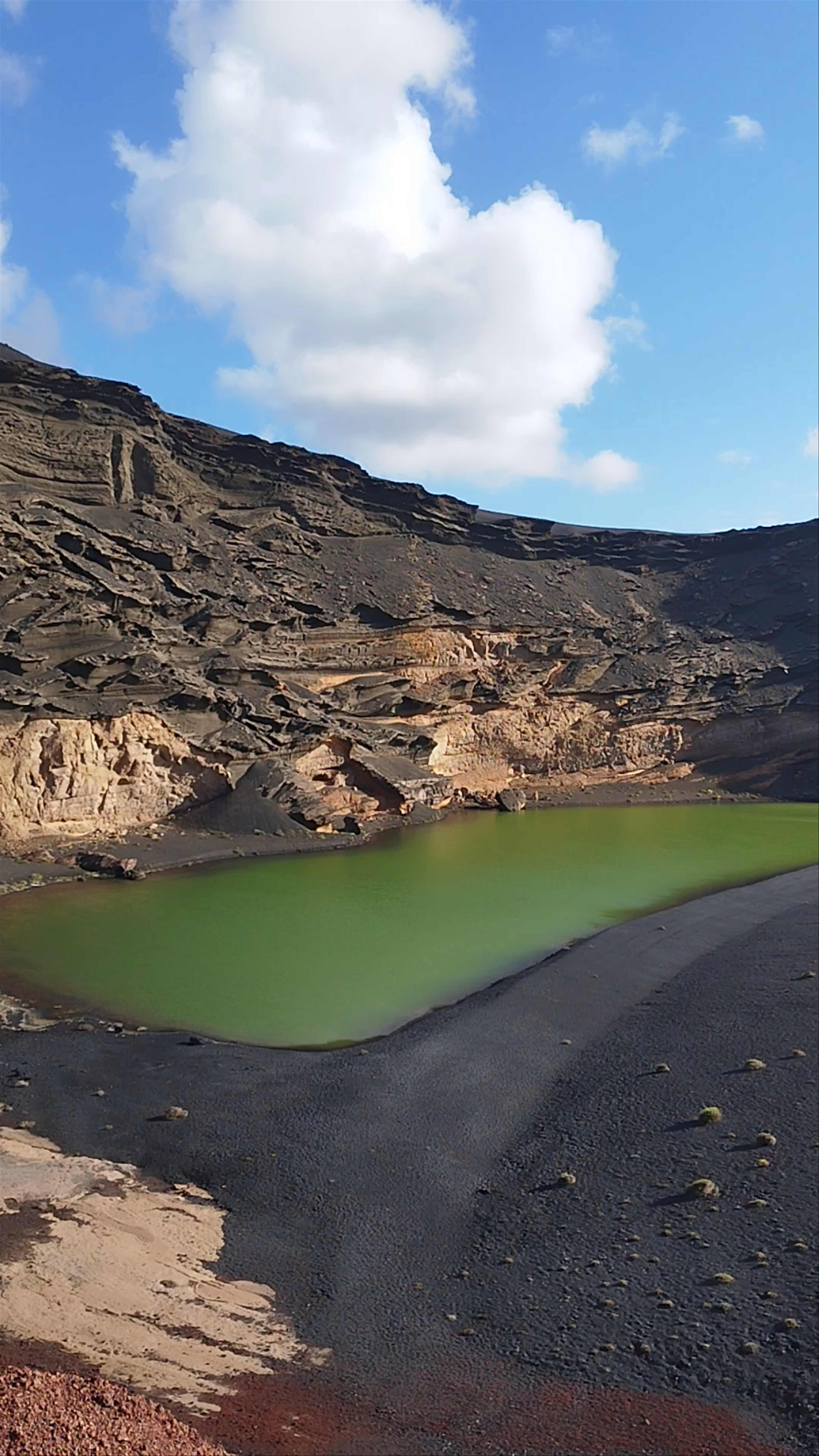Mirador del Charco de Los Clicos: Enchanting Green Lagoon in Yaiza, Canary Islands
