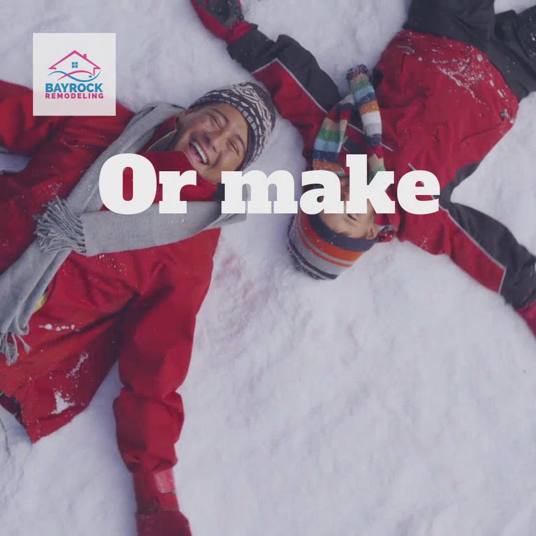 What's your first thought when it snows?