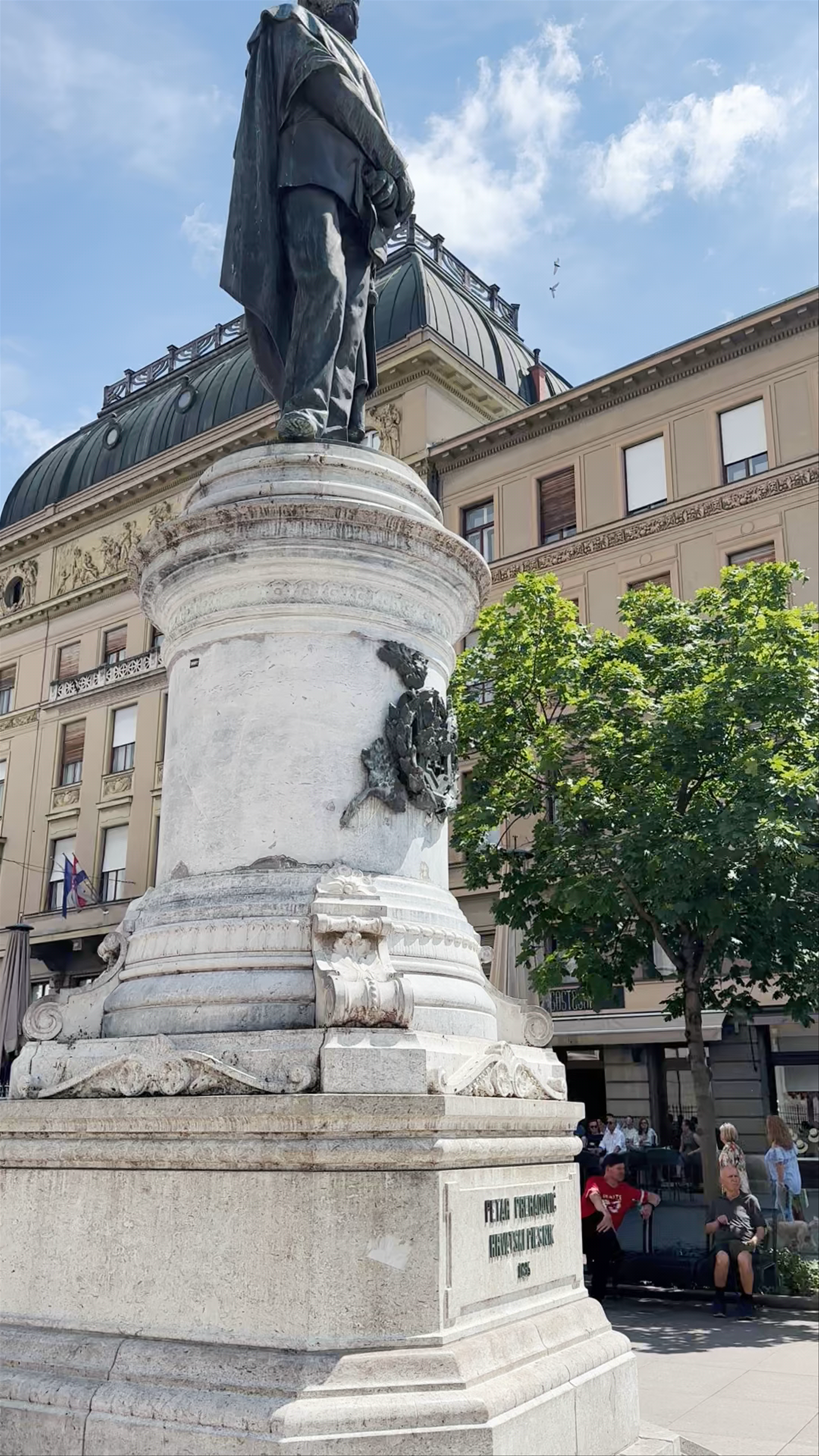Monument to Petar Preradović