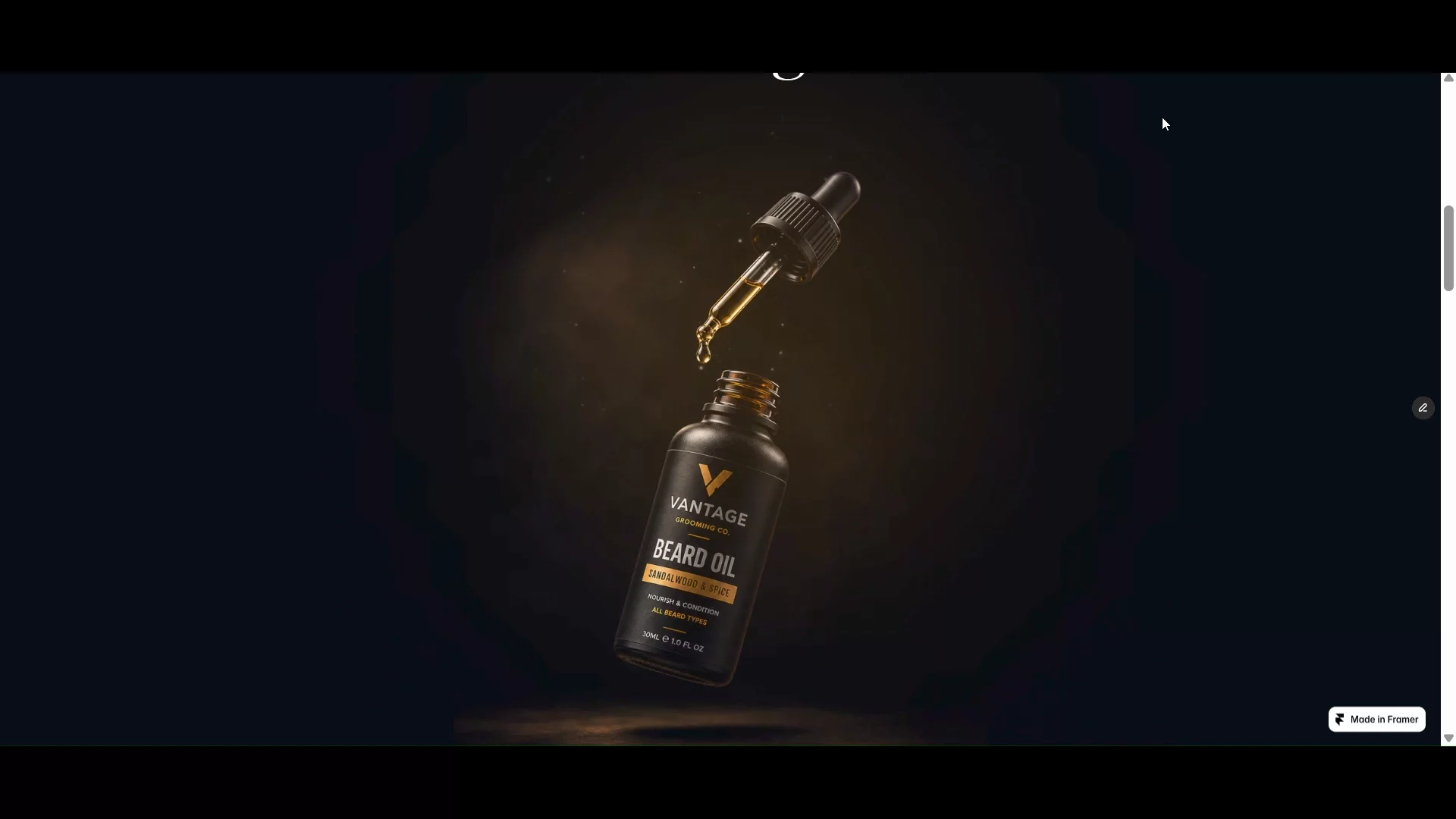 Vantage Beard oil