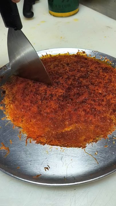 Zaid's Pizza - Zaid's Kanafeh, extra warm and cheesy with honey drizzled all over the crispy Phyllo dough. - Pizza Near Me - Hagerstown, Maryland