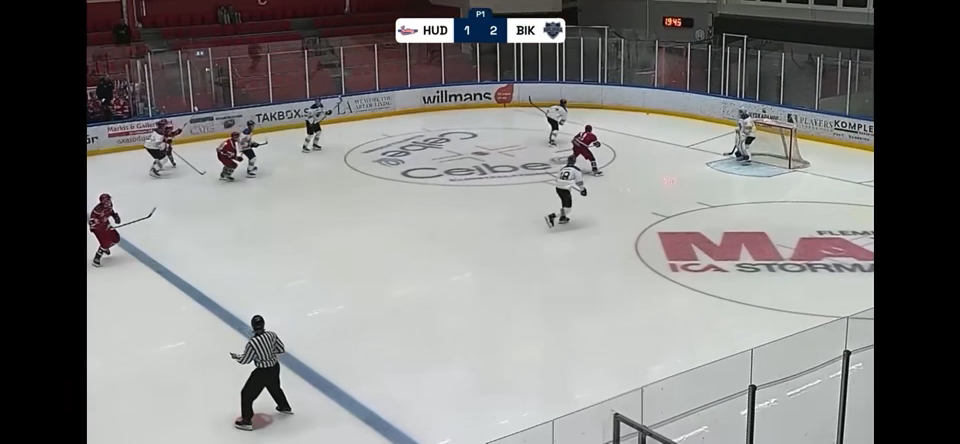 Kian Alvarsson Netfront Goal | Huddinge U20 Highlights