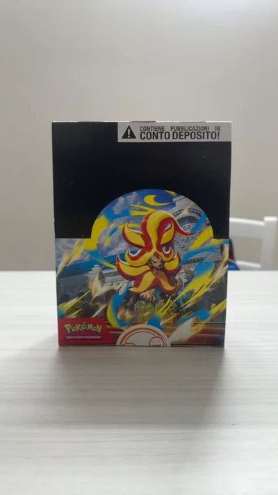 Pokémon Trading Card Game Booster Box 20 bustine caos nascente 