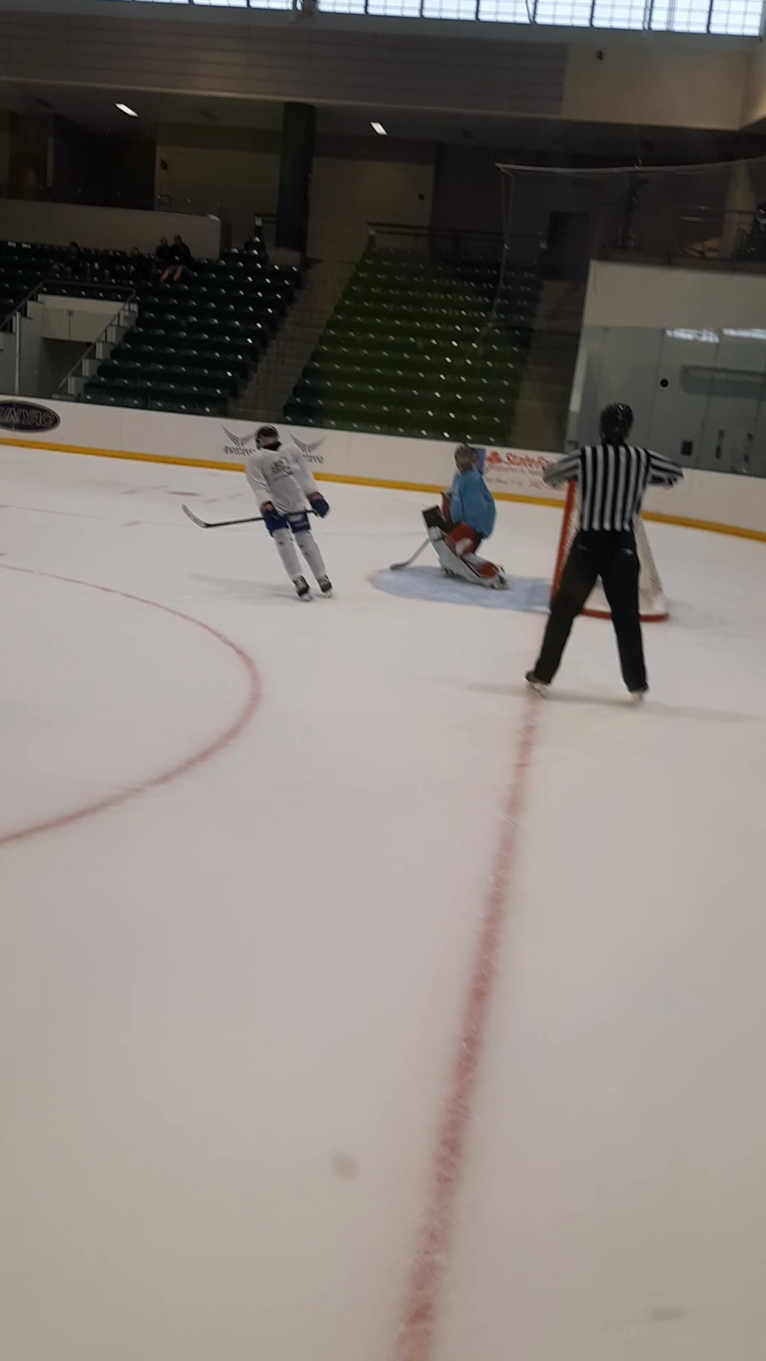 Shootout win at NYSAHA Development Camp. Eric secures the win.