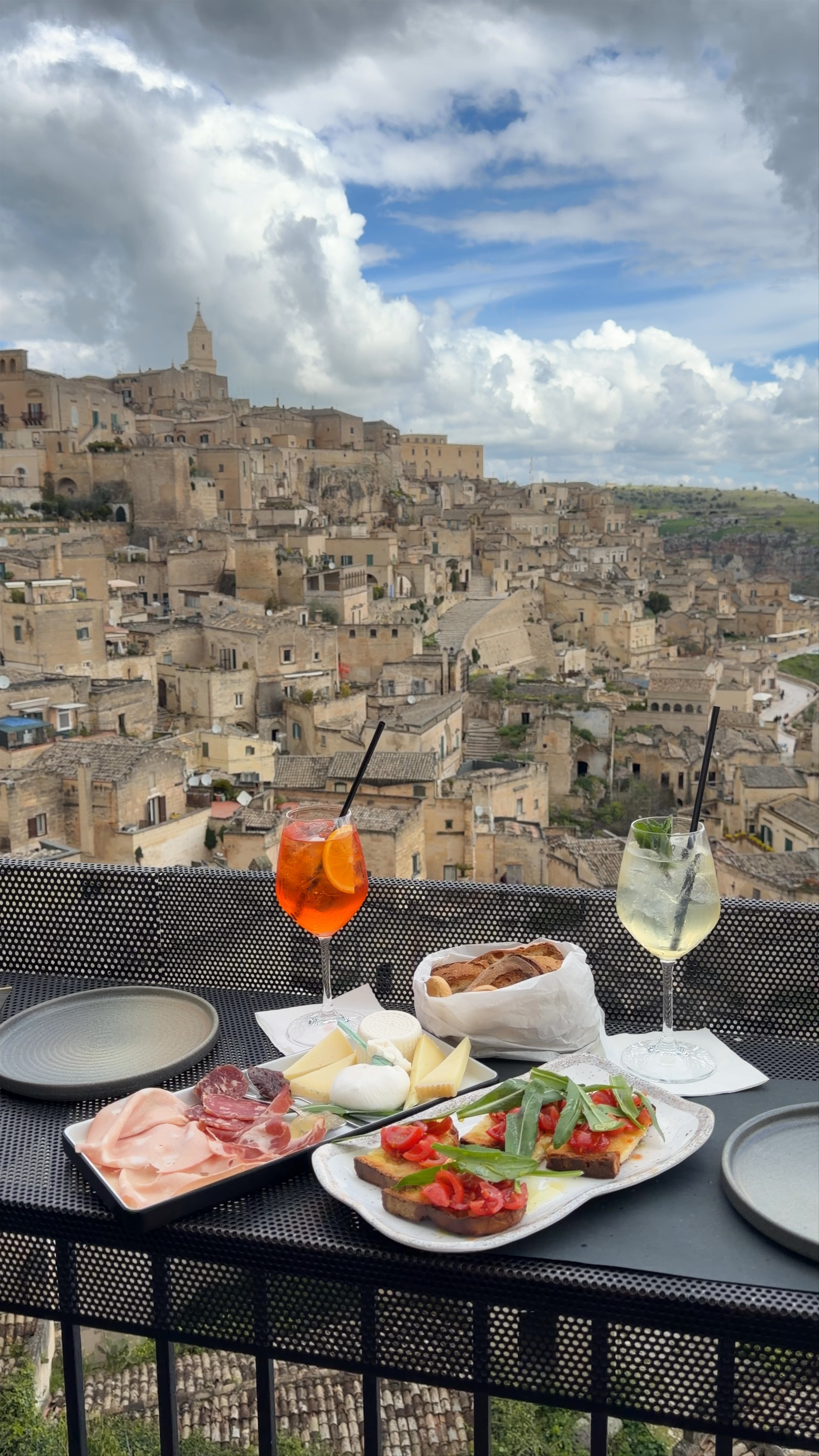 Scenic Dining at Terrazza Cavaliere with Stunning Views of Matera