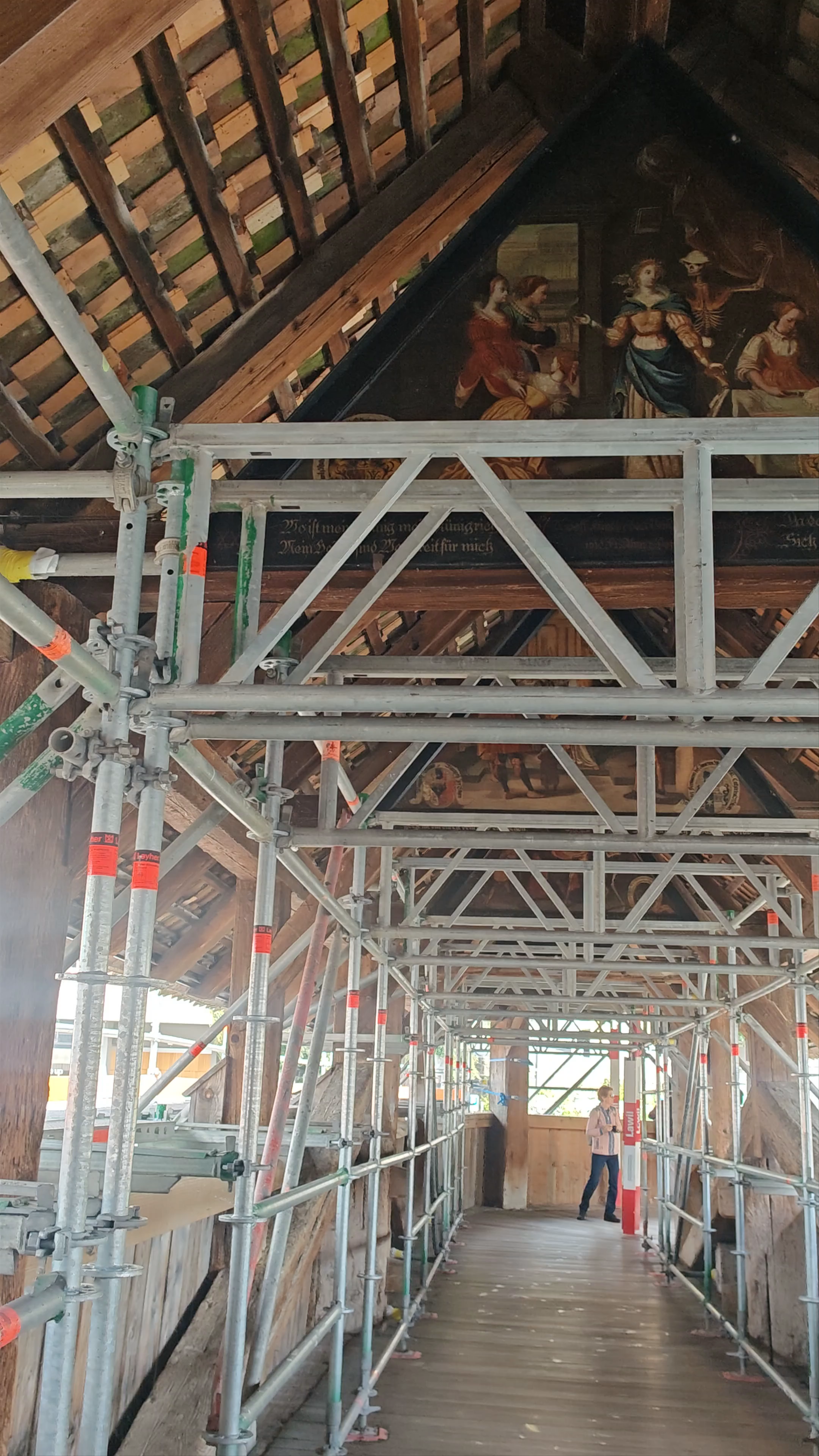 Exploring Spreuerbrücke: Lucerne’s Historic Covered Wooden Bridge