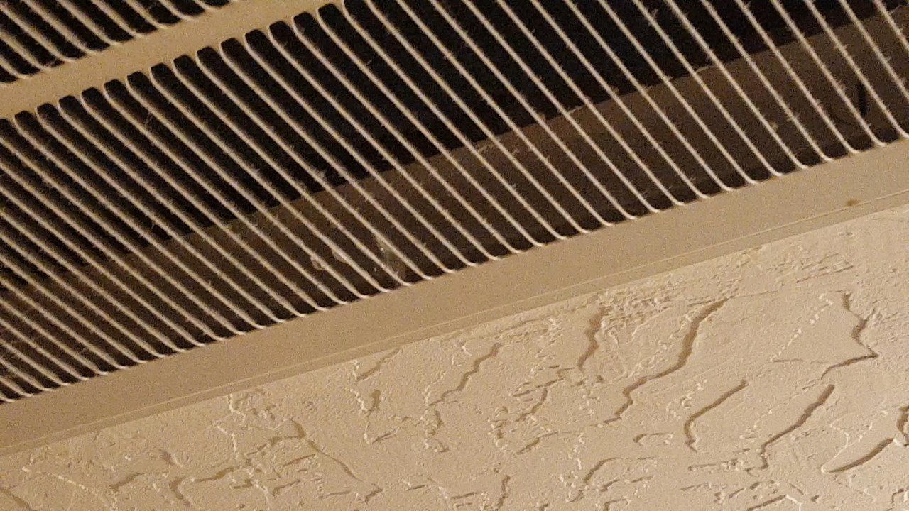 Holiday Inn The Lodge at Big Bear Lake - Drips from the vent. We had to listen to it for the entire night. - Big Bear, CA