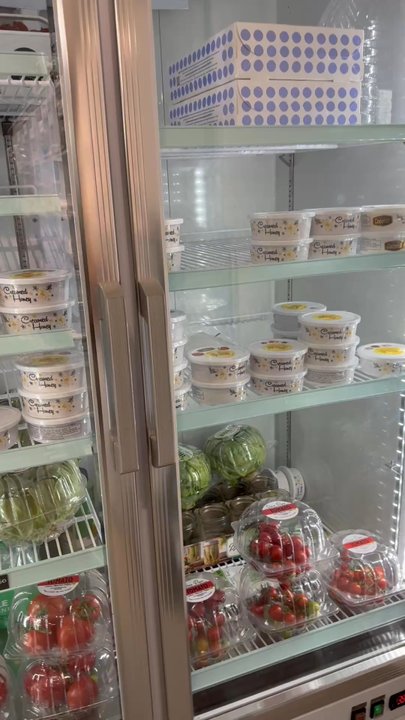 Turner Angus Pizza Farm - Meat fridge - Farms Near Me - Covington, Tennessee