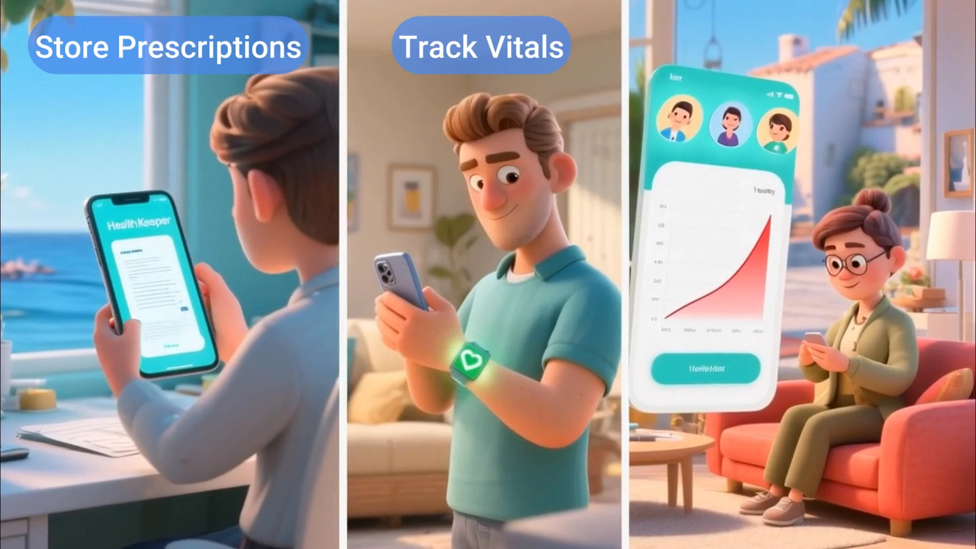 Health Keeper: Medical Records & Vitals image 1