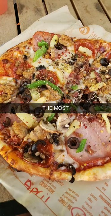Blaze Pizza - THE WORKS - Pizza Near Me - Sugar Land, Texas