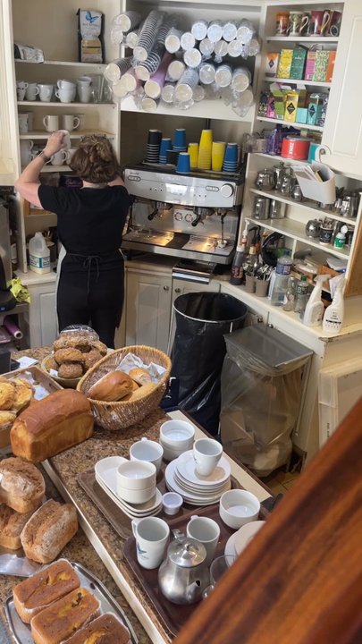The Bake House - View of all of the baked goods - definitely go earlier in the day, as they can sell out by close at 5pm. - Cafes Near Me - Cashel, TA
