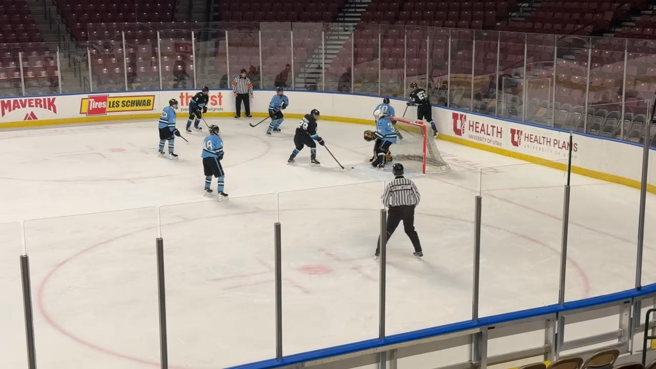 Daniel Burnham's Face-Off Win Leads to Impressive Assist | Salt Lake Effect