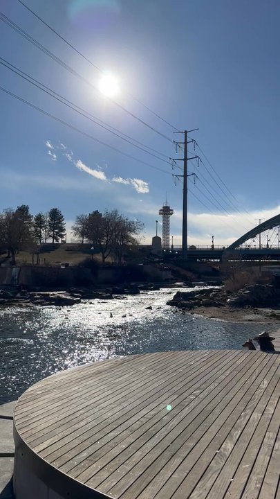 South Platte River Trail - Winter low tide - Parks Near Me
