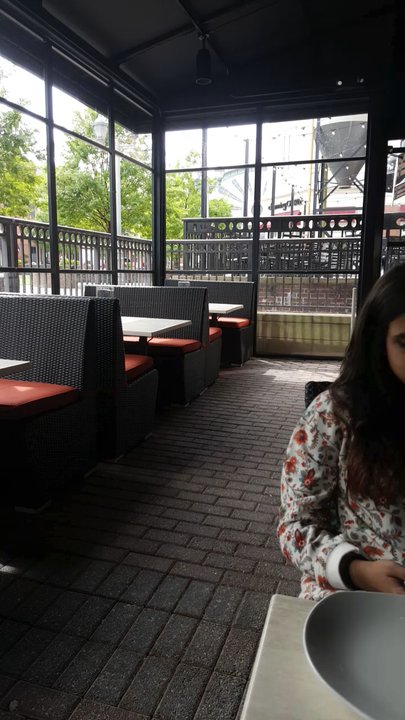 P.F. Chang's - Empty patio on a Wednesday afternoon - Chinese Near Me - Buford, Georgia