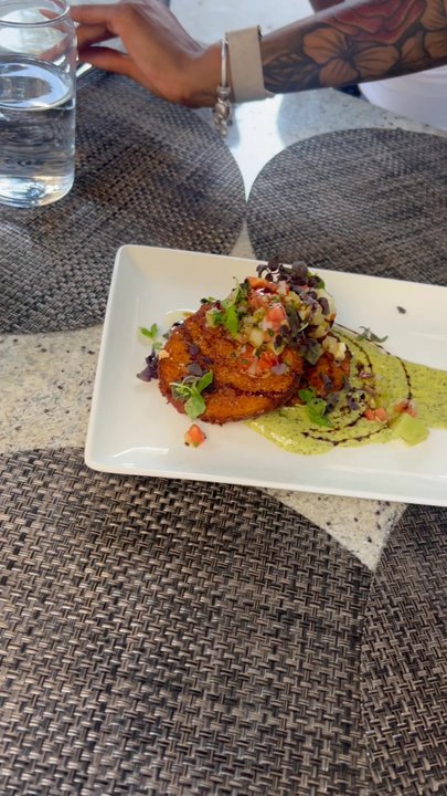 Mesh Restaurant - Fried Green Tomatoes - New American Near Me - Indianapolis, Indiana