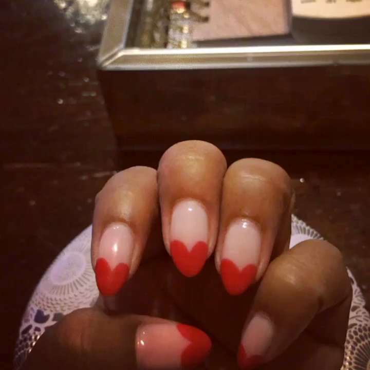 The Real Nails - Happy Valentine nails!! - Nail Salons Near Me - Las Vegas, Nevada