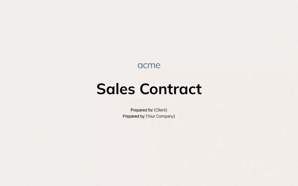 Preview of SaaS Contract Template