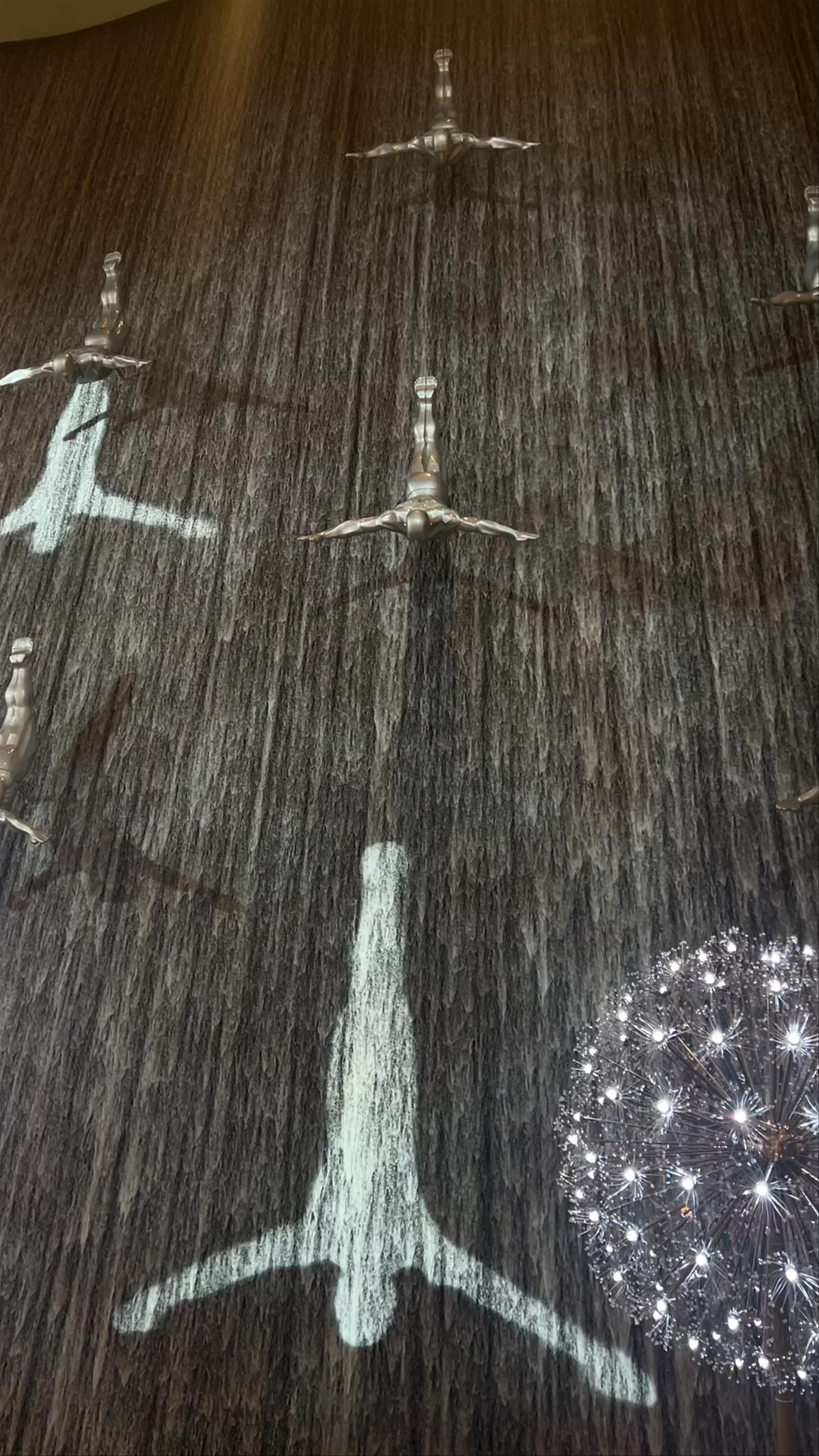 Dubai Mall Waterfall