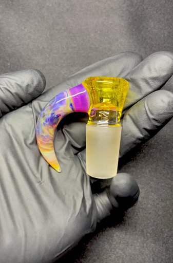 Preview pic of Terps/Amber Purplicious/Telemagenta 18mm slide