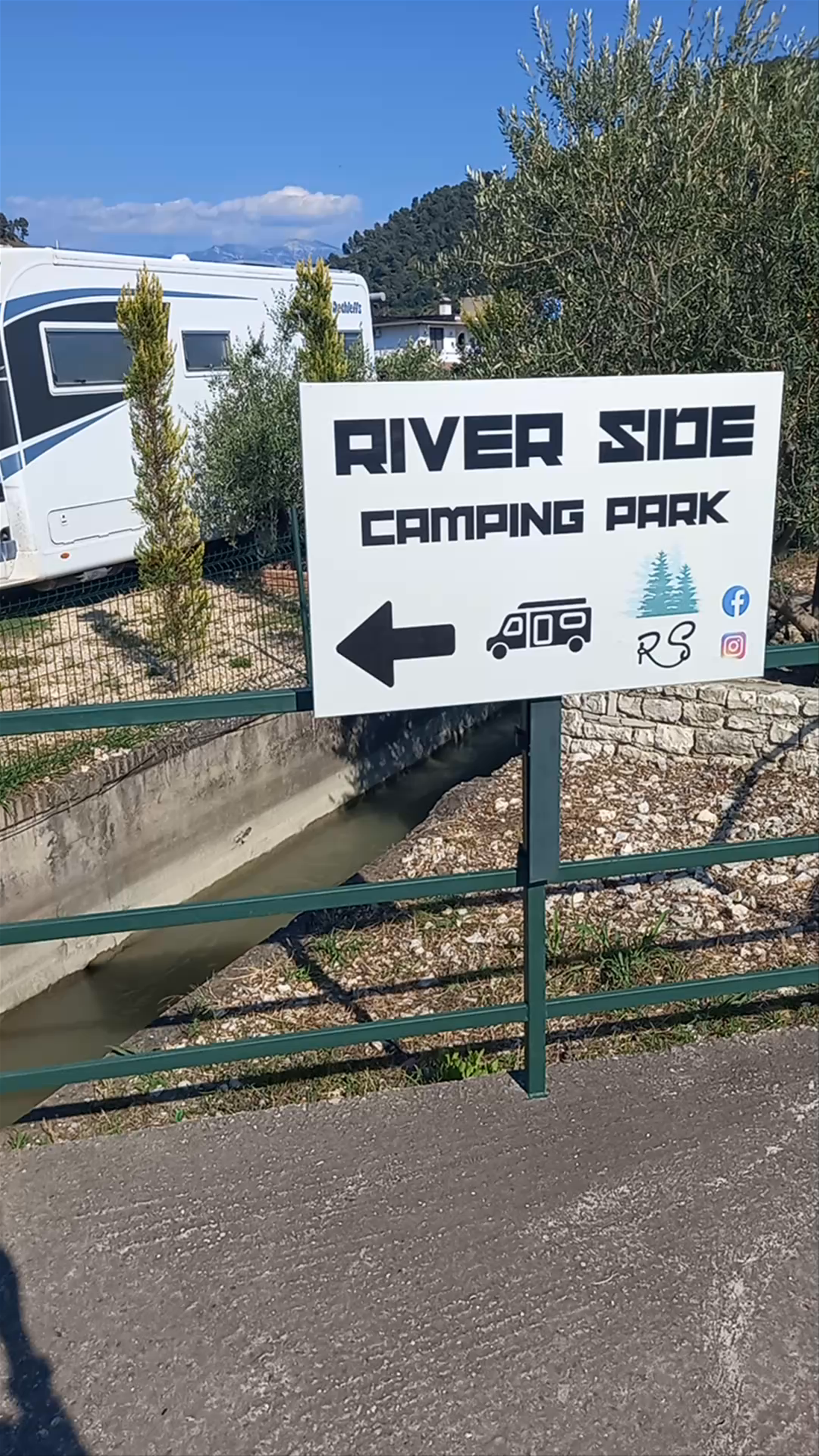 Riverside Camping Park Experience in Berat, Albania