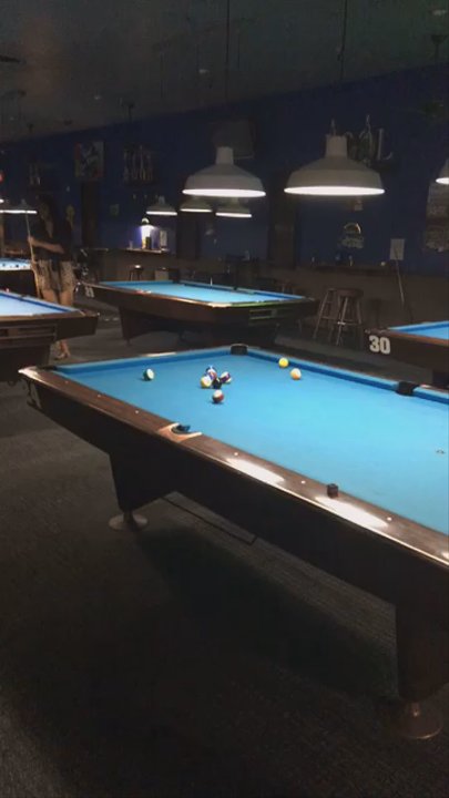 Bull Shooters - Playing pool here at Bull Shooters on a Saturday date night w/ my husband. - Pool Halls Near Me - Phoenix, Arizona
