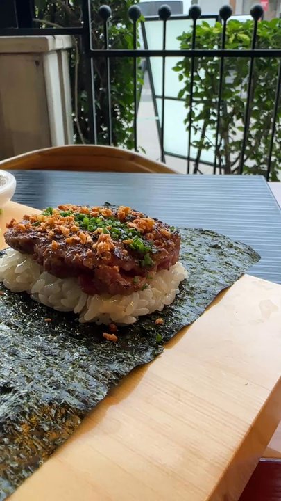 Mensho - A5 wagyu roll - Ramen Near Me - Glendale, Arizona