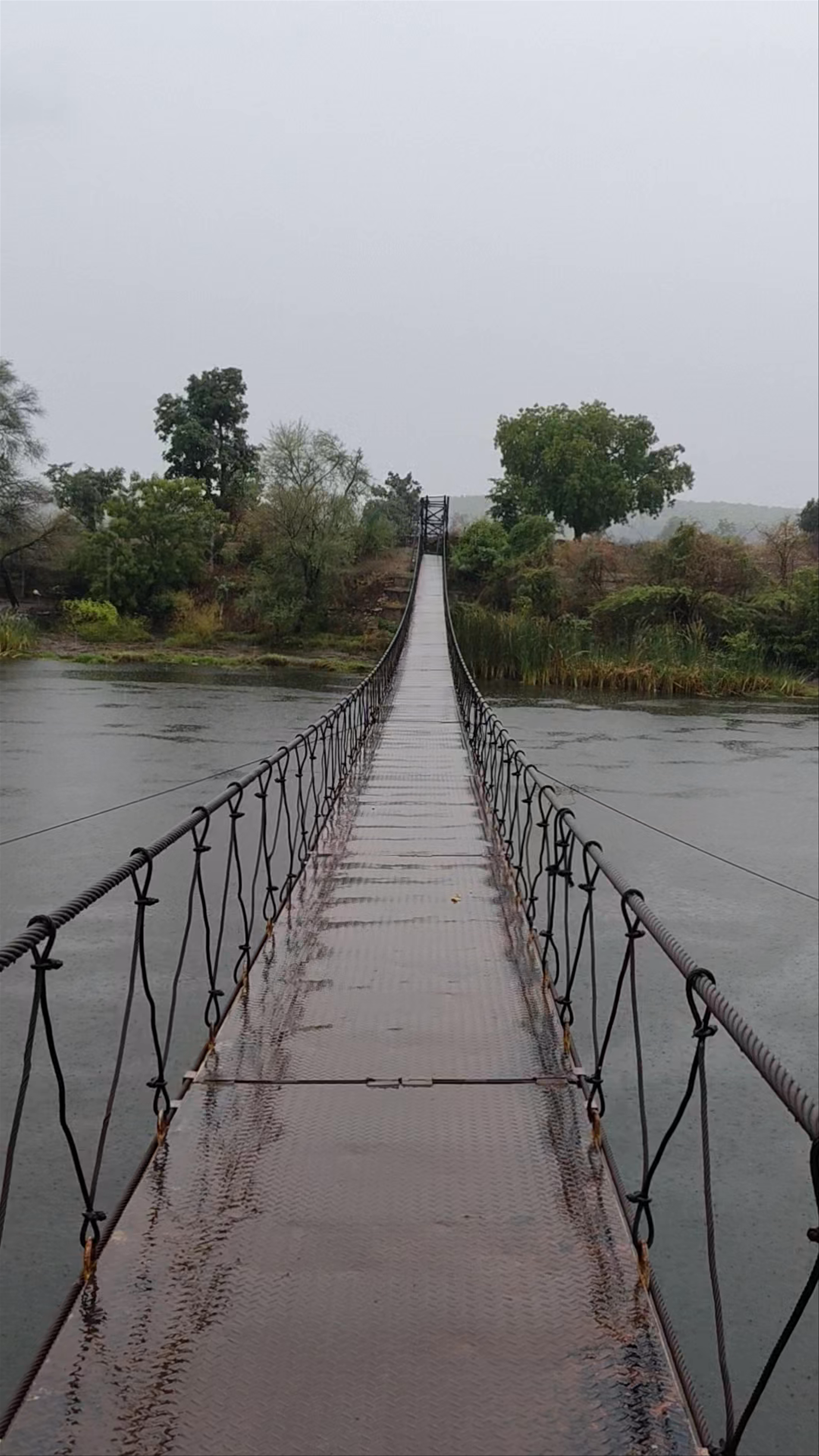 Laxman Jhula: A Rain-Kissed Suspension Bridge Experience in Bhainsrorgarh, Rajasthan