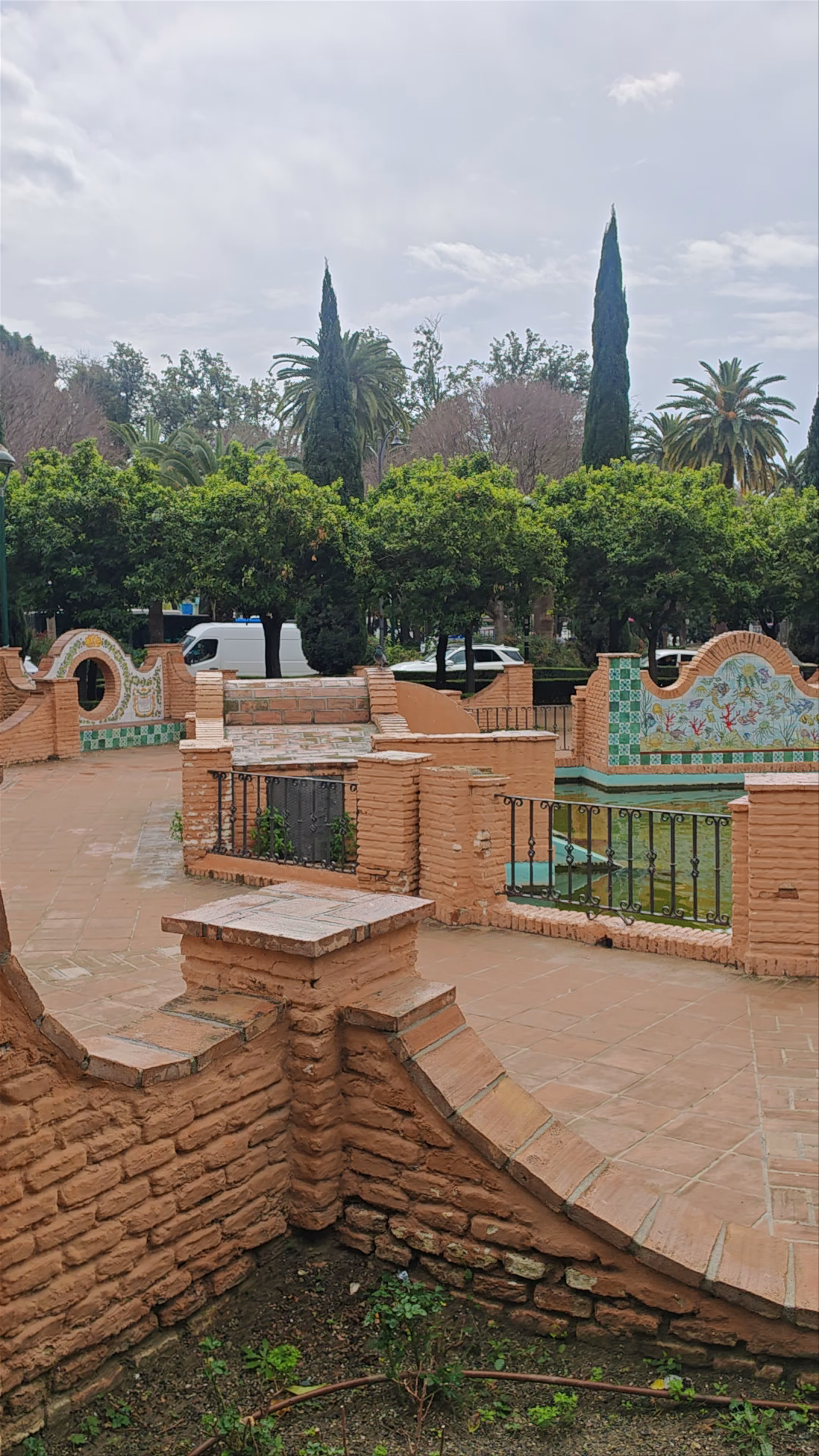 Tranquil Stroll Through Jardines de Pedro Luis Alonso in Málaga