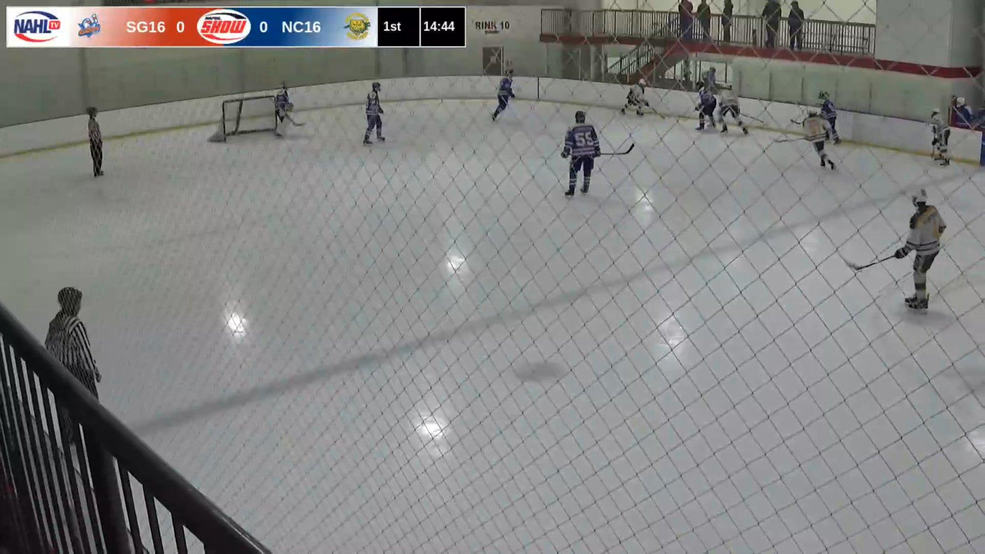 Porter Cleveland's Zone Control & Goal | NC Golden Bears 16uAA - NAHL