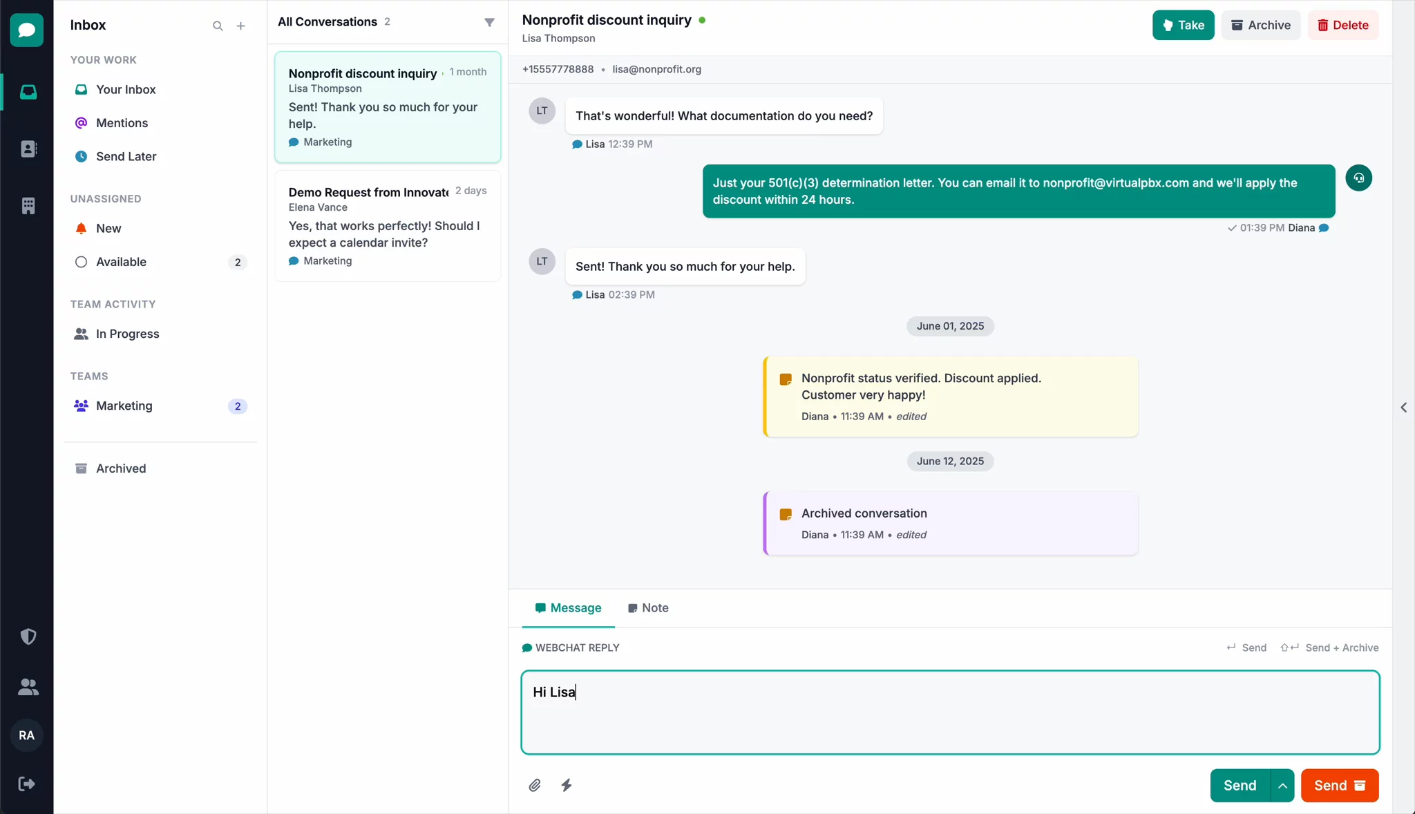 Messaging Pilot image 1