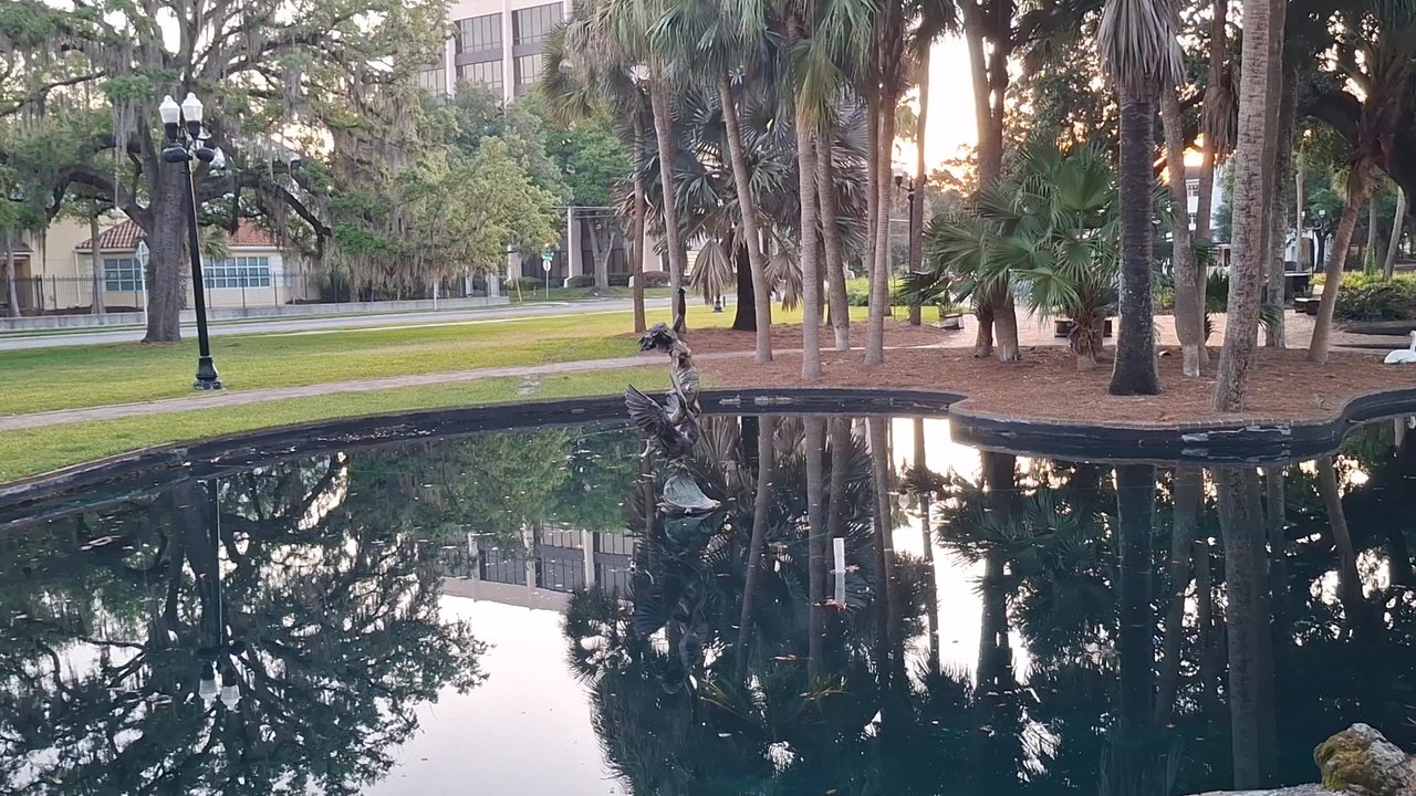Fantasy Swan - Public Art Near Me - Orlando, Florida